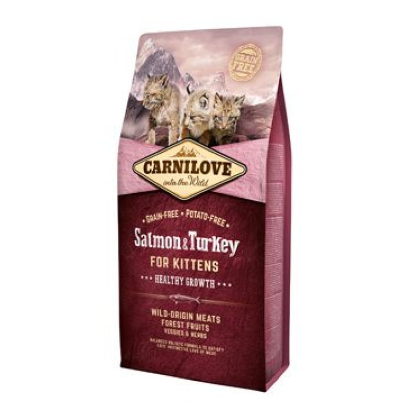 Carnilove Cat Salmon & Turkey for Kittens HG 6 kg