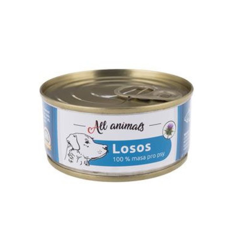 All Animals DOG losos mletý 100 g