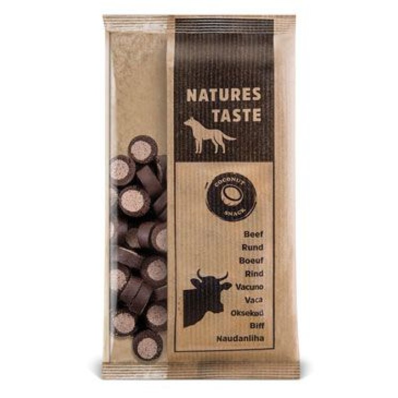 Natures Taste Coconut Snack (kokos, hovězí) 100 g