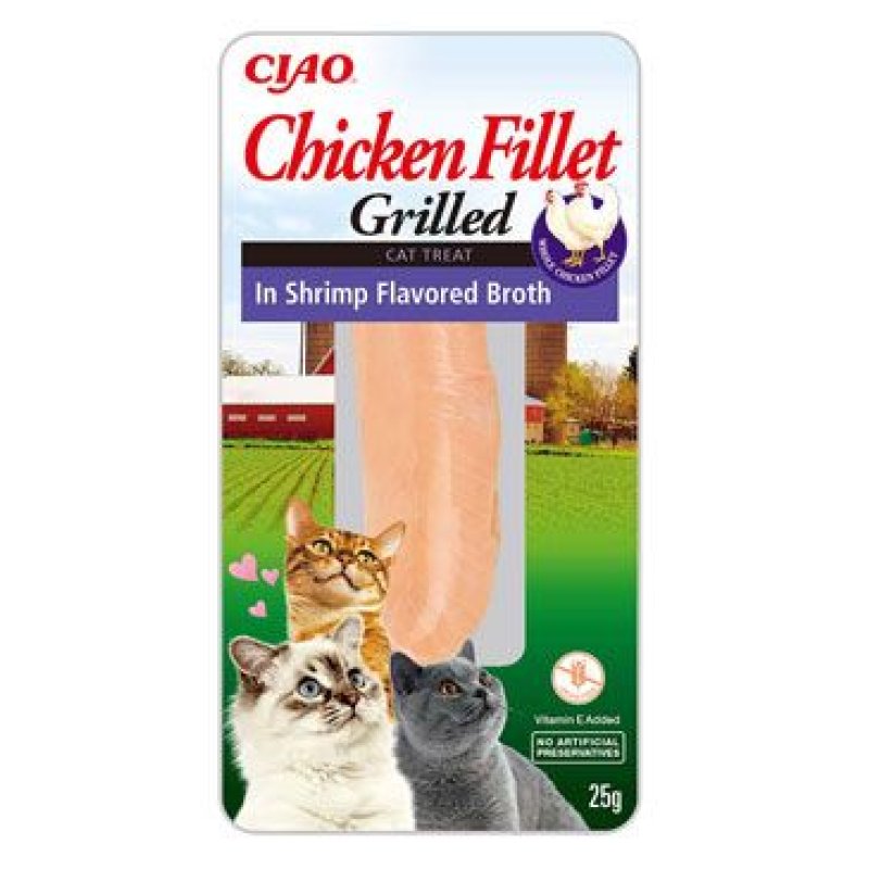 Churu Cat Chicken Fillet in Shrimp Flavored Broth 25 g