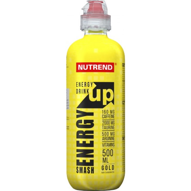 Nutrend Smash Energy Up - 500 ml, gold (s cukrem)