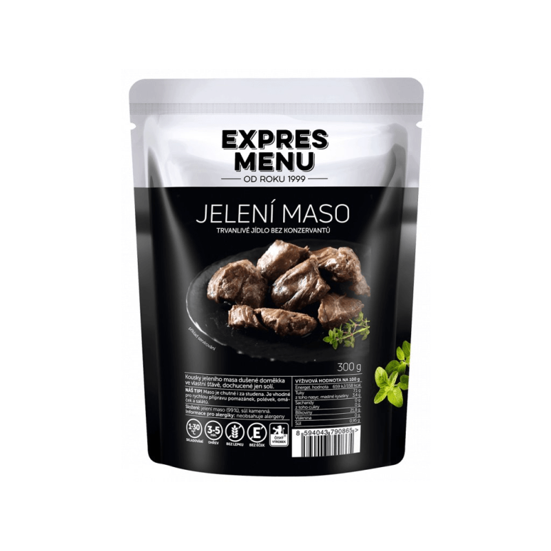 EXPRES MENU Jelení maso 300 g (3 porce)