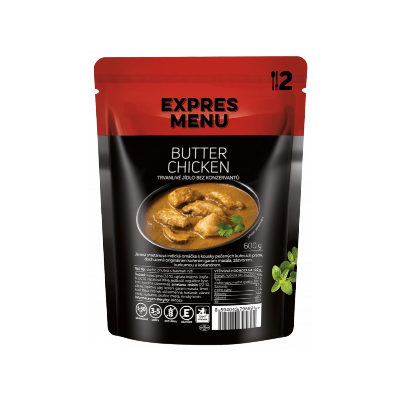 EXPRES MENU Butter chicken 600 g (2 porce)