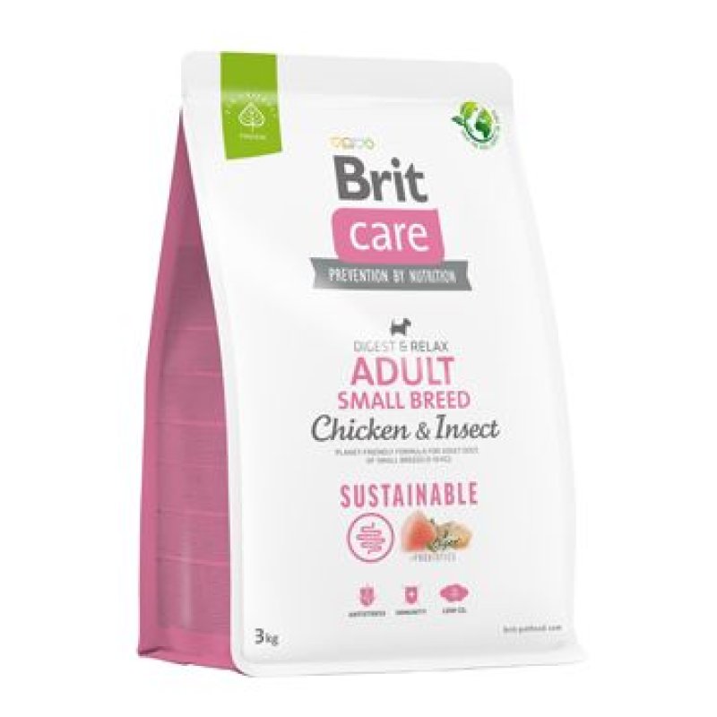 Brit Care Dog Sustainable Adult Small Breed 3 kg