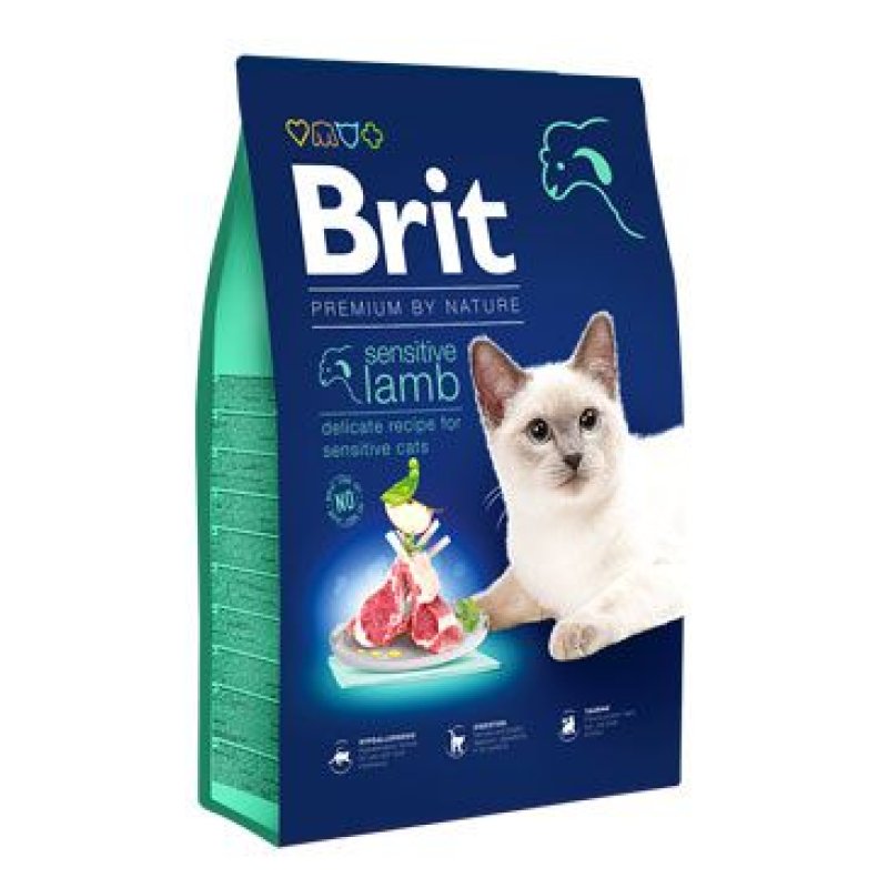 Brit Premium Cat by Nature Sensitive Lamb 300 g