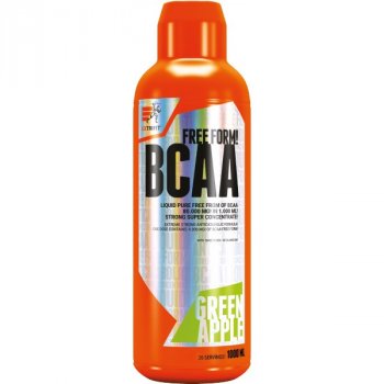 Extrifit BCAA Free Form Liquid 80000 mg - 1000 ml, jablko