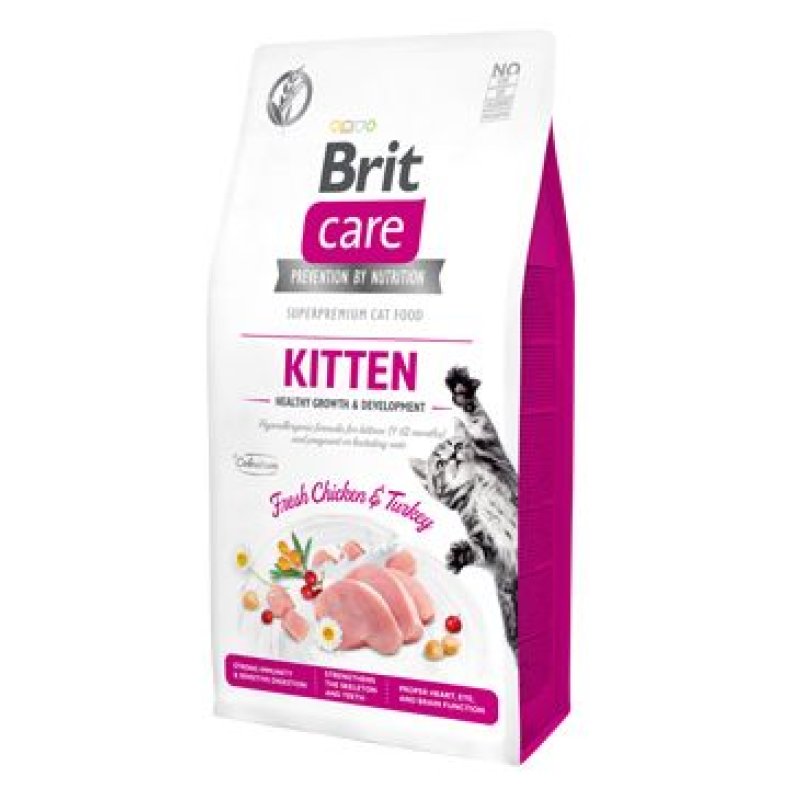 Brit Care Cat GF Kitten Healthy Growth&Development 7 kg