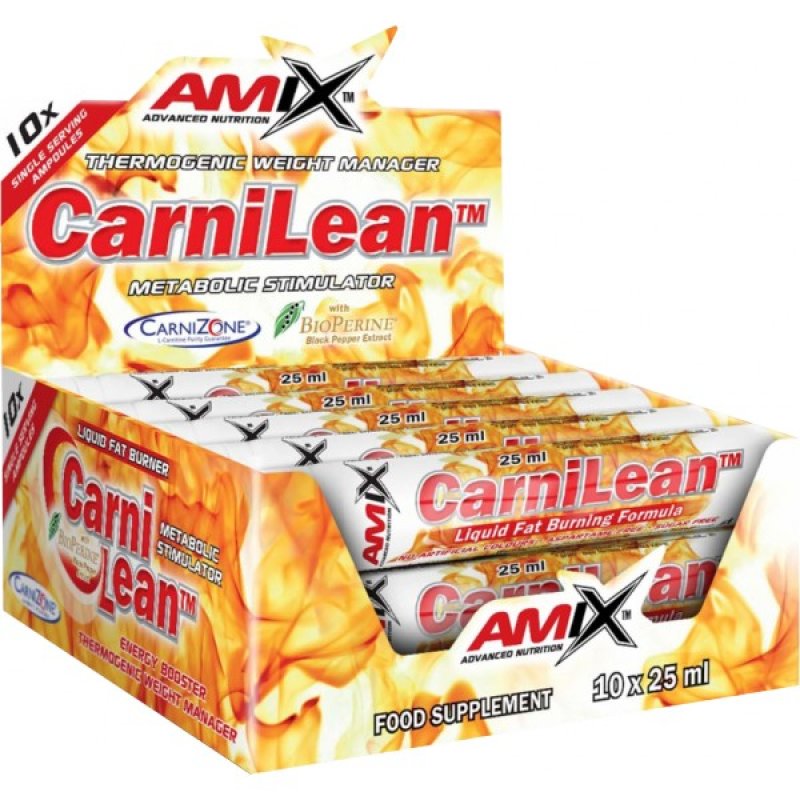 Amix CarniLean Shot 10 x 25 ml, limeta