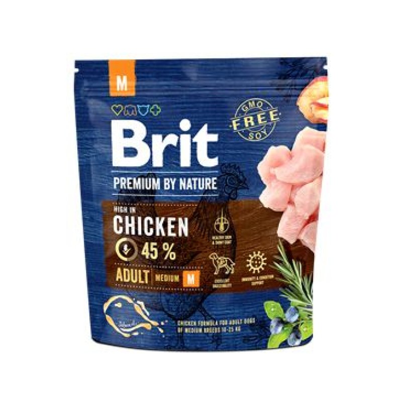 Brit Premium Dog by Nature Adult M 1 kg