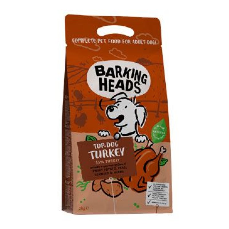 BARKING HEADS Top Dog Turkey 2 kg