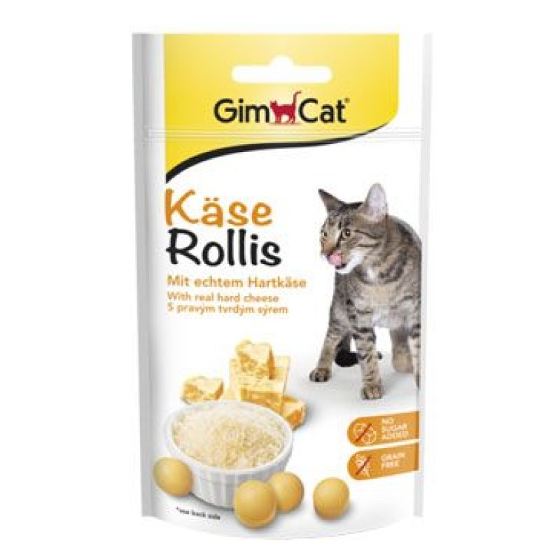 Gimcat KASE ROLLIS se sýrem 40 g