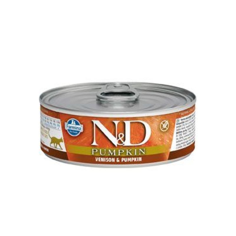 N&D CAT PUMPKIN Adult Venison & Pumpkin 80 g