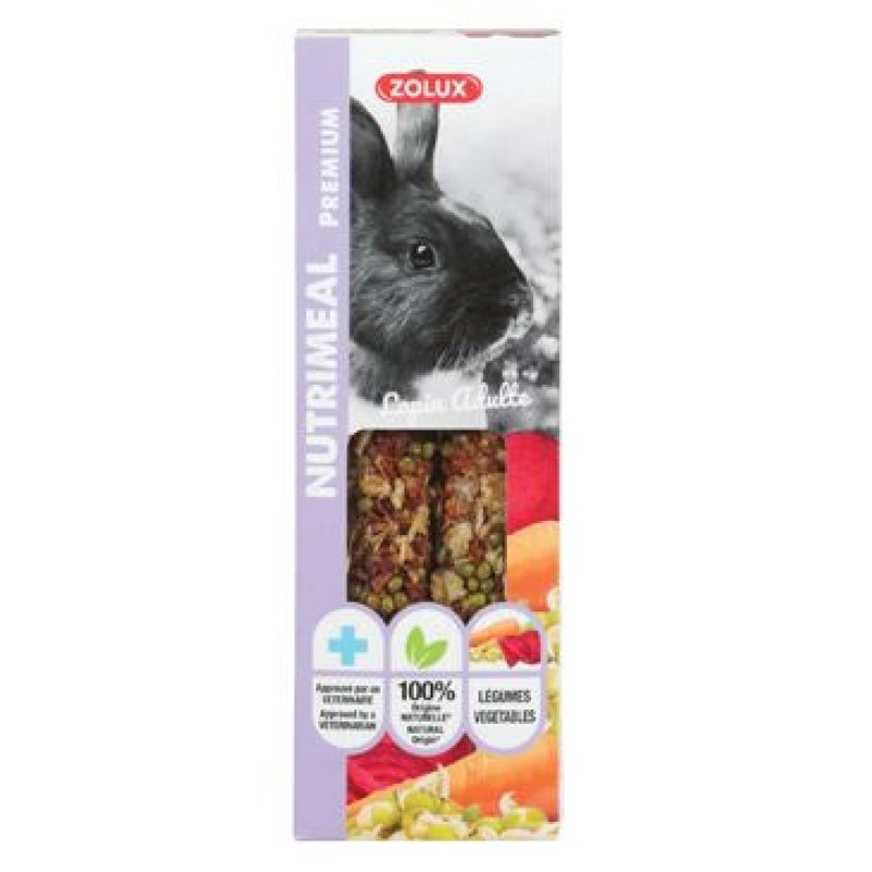 Pochoutka NUTRIMEAL STICK zelenina pro králíky 115 g