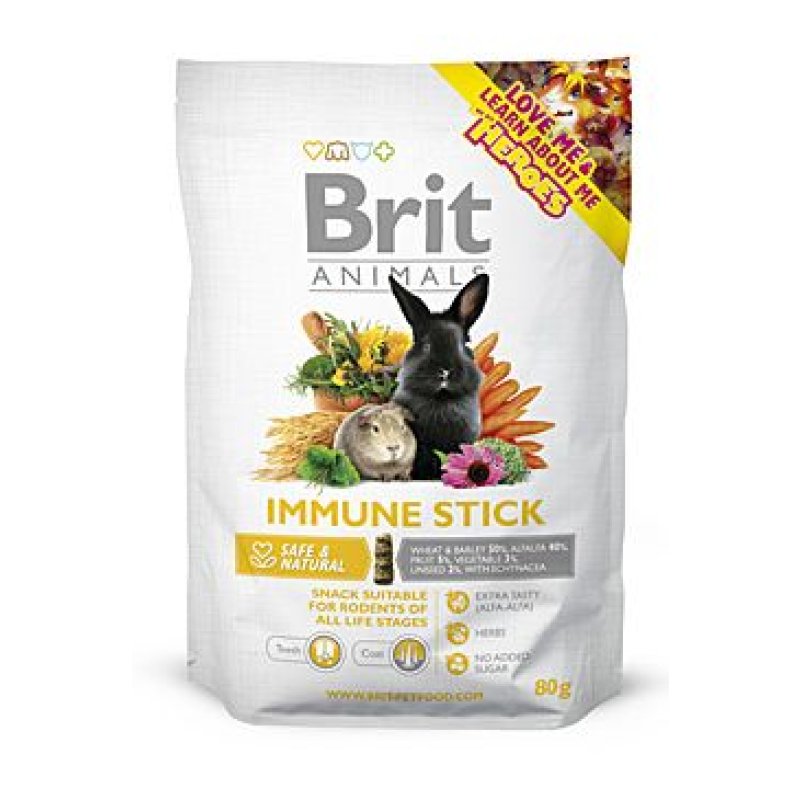 Brit Animals Immune Stick for Rodents 80 g