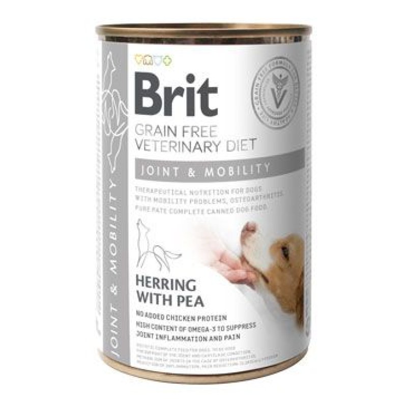 Brit VD Dog GF konz. Joint & Mobility 400 g