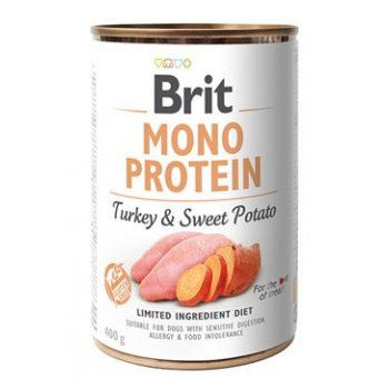 Brit Dog konz Mono Protein Turkey & Sweet Potato 400 g