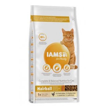 Iams Cat Adult Hairball Chicken 10 kg