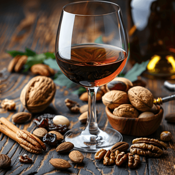 Dokonalé kombinace ořechů a vína