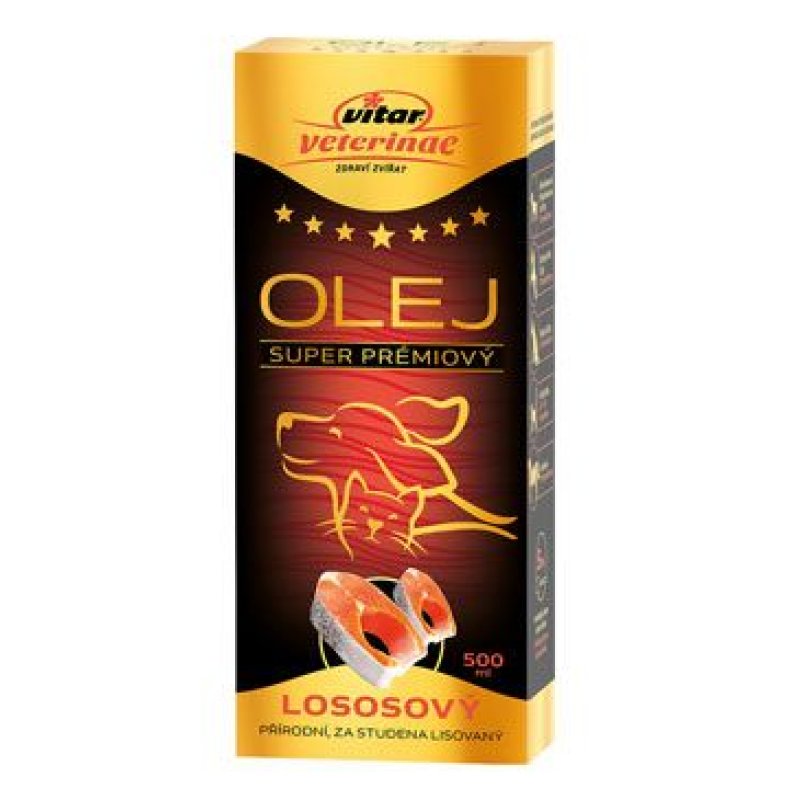 VITAR Veterinae Lososový olej 500 ml