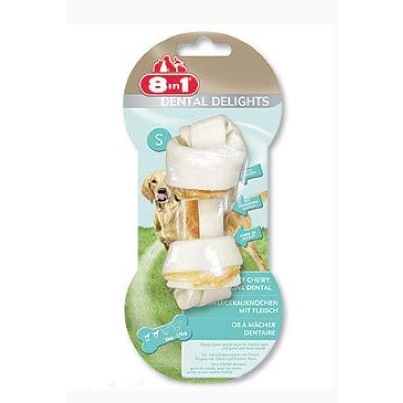 Pochoutka 8in1 Dental Delights Bone S 1ks