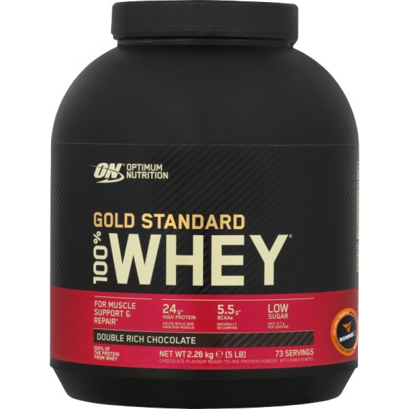 Optimum Nutrition 100 % Whey Gold Standard - 2270 g, mléčná čokoláda