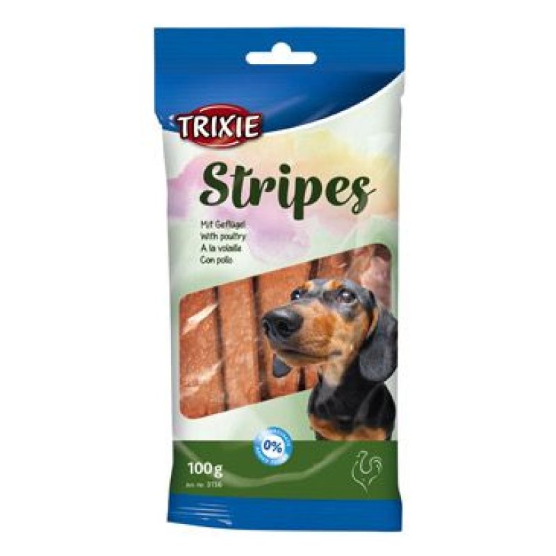 Trixie STRIPES light drůbeží pro psy 10 ks 100 g