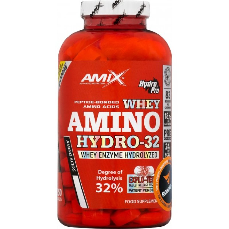 Amix Whey Amino Hydro DH32 250 tbl