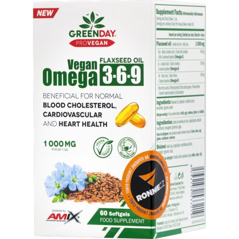 Amix Vegan Omega 3-6-9 - 60 tob