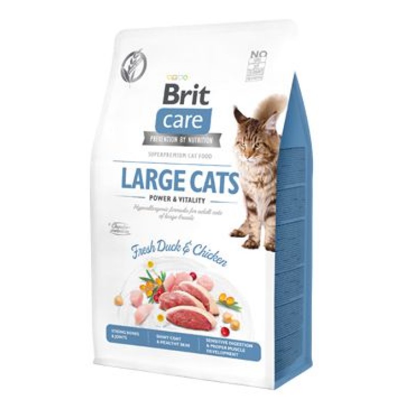 Brit Care Cat GF Large cats Power&Vitality 0,4 kg