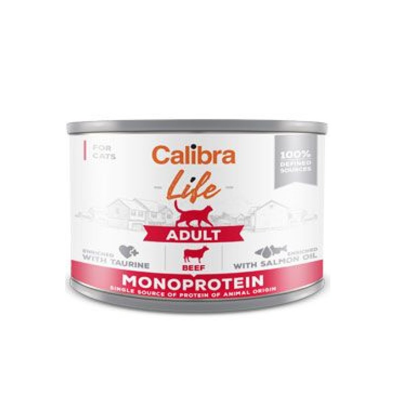 Calibra Cat Life konz. Adult Beef 200 g