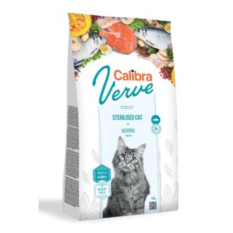 Calibra Cat Verve GF Sterilised Herring  750 g