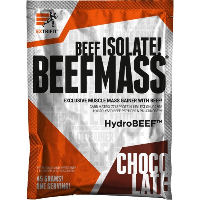 Extrifit BeefMass - 45 g, čokoláda