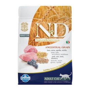 N&D LG CAT Adult Lamb & Blueberry 300 g