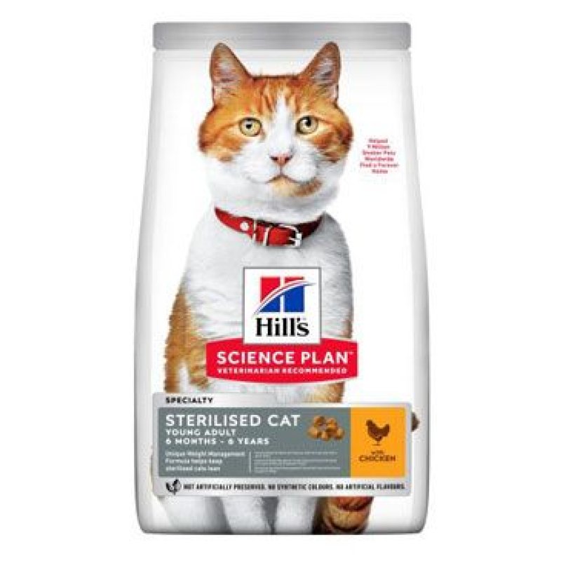 Hill's Fel. SP Adult Sterilised Cat Chicken 3 kg