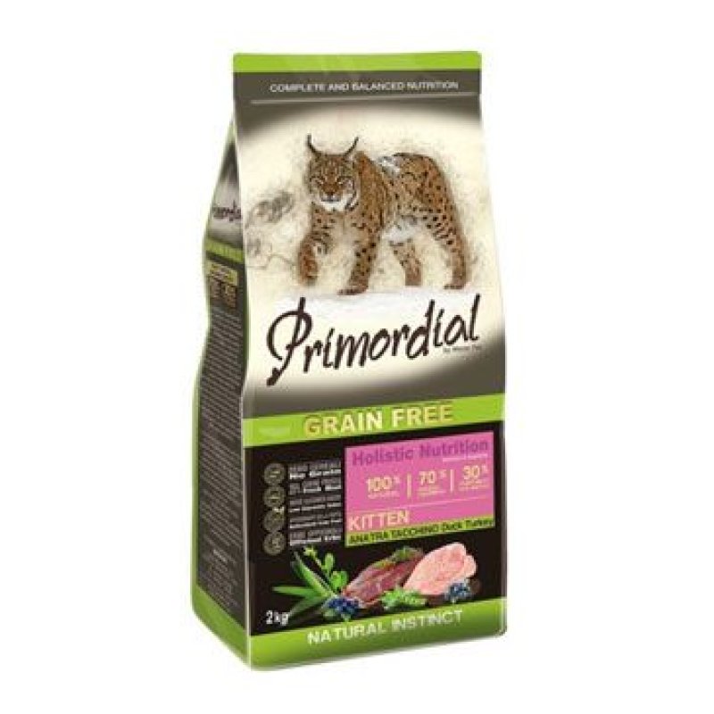 Primordial GF Cat Kitten Duck Turkey 2 kg