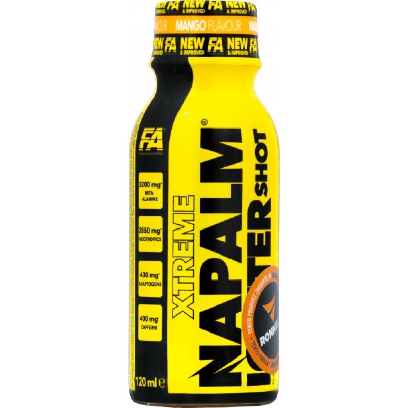 Fitness Authority Xtreme Napalm Igniter Shot 2022 - 120 ml, marakuja