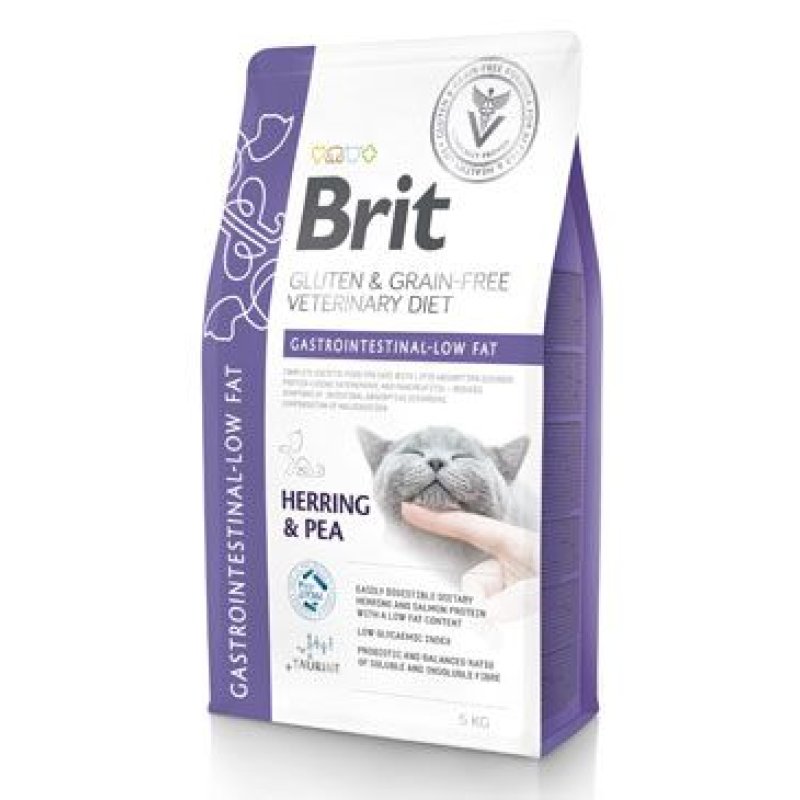 Brit VD Cat GF Gastrointestinal-Low fat 5 kg