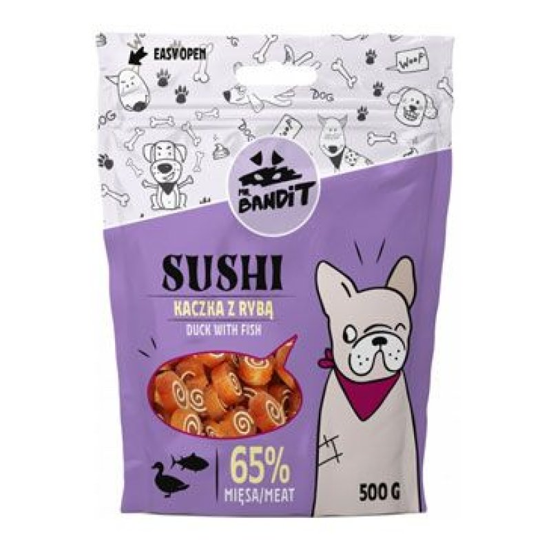 VetExpert Mr.Bandit SUSHI kachna a ryba 500 g