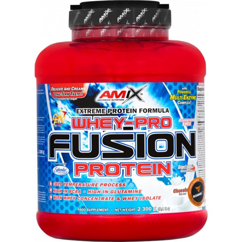 Amix Whey-Pro Fusion Protein - 2300 g, čokoláda-kokos