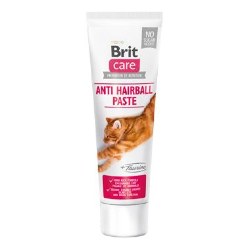 Brit Care Cat Paste Antihairball with Taurine 100 g