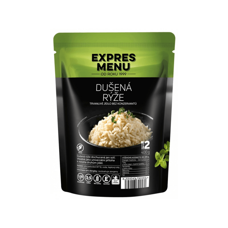 EXPRES MENU Dušená rýže 400 g (2 porce)