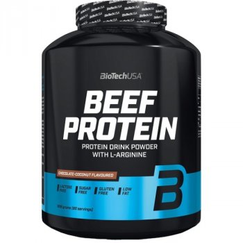 BioTech Nutrition Beef Protein - 1816 g, vanilka-skořice