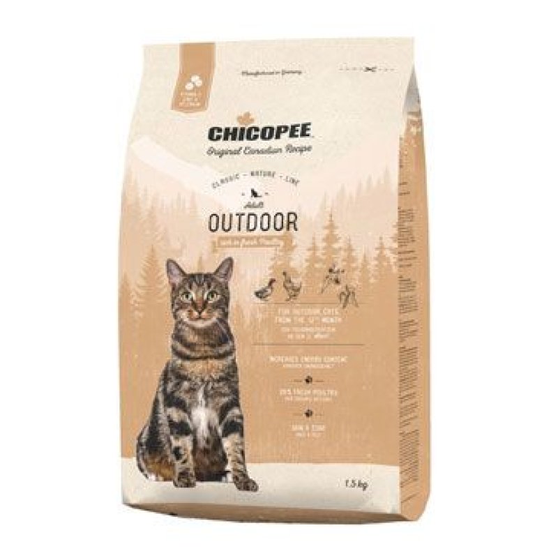 Chicopee Cat Adult Outdoor Poultry 1,5 kg