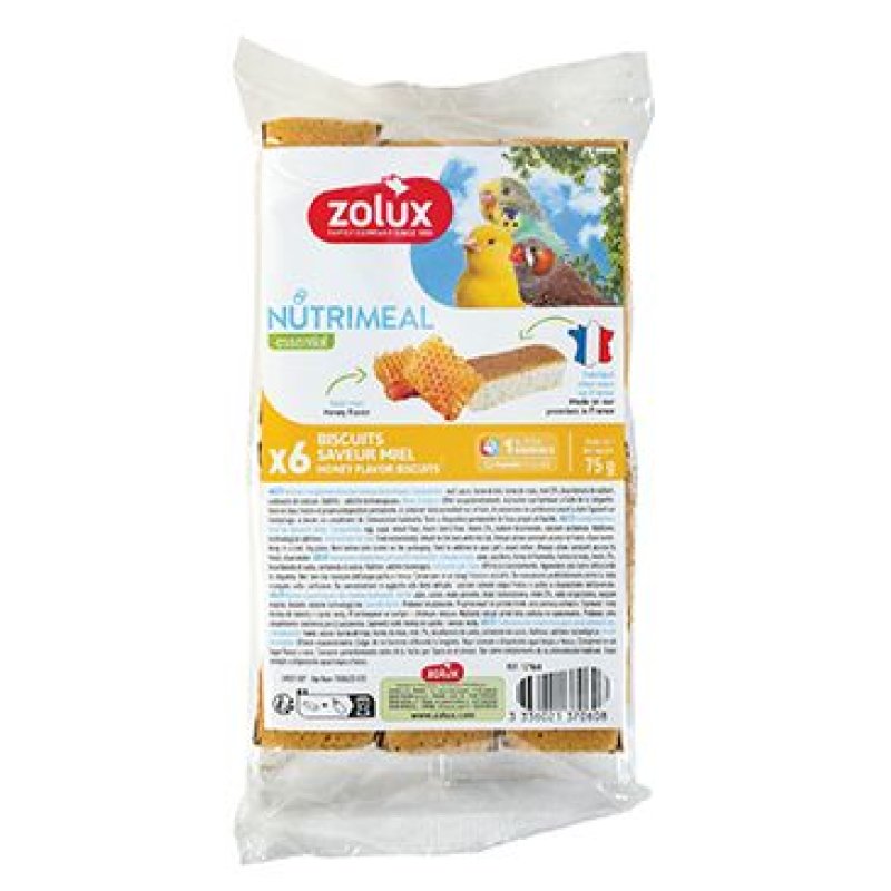 Zolux Poch. NUTRIMEAL Cookies exoti med 6 ks