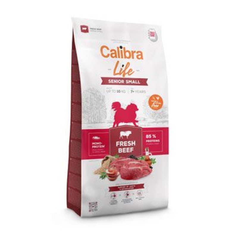 Calibra Dog Life Senior Small Fresh Beef 1,5 kg