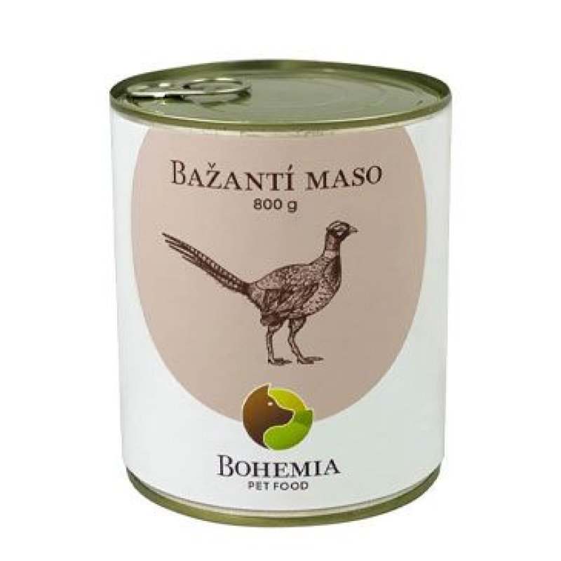 BOHEMIA Bažantí maso ve vlastní šťávě 800 g