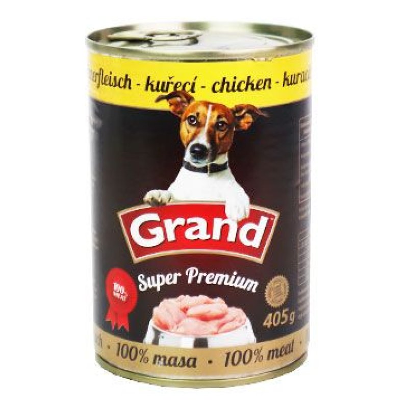 GRAND Superpremium konzerva drůbeží 405 g