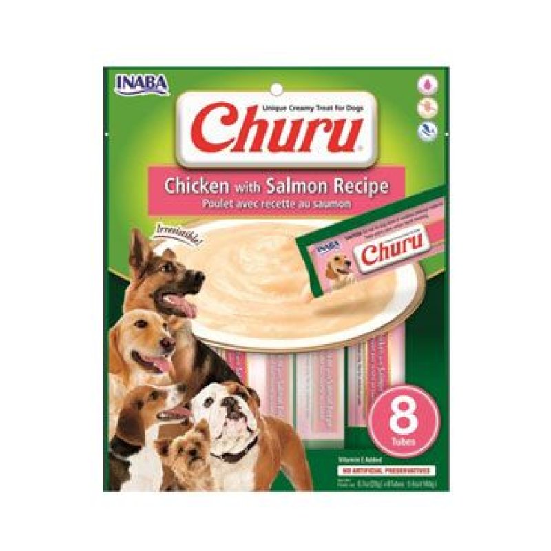 Churu Dog Chicken with Salmon 8 x 20 g