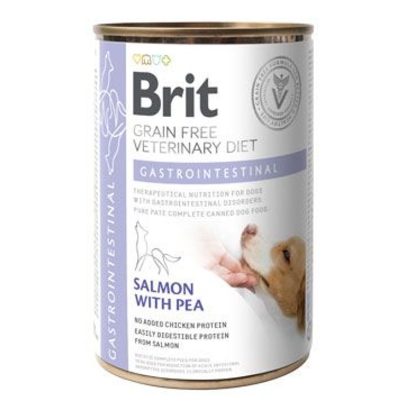 Brit VD Dog GF konz. Gastrointestinal 400 g