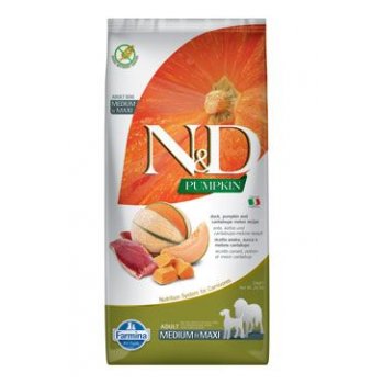 N&D Pumpkin DOG Adult M/L Duck & Cantaloupe melon 12 kg